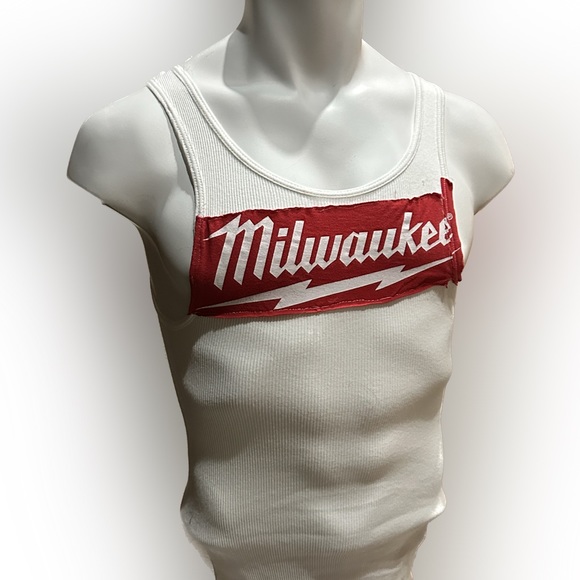 Milwaukee Tools ⚒️ Tank Top Homemade L distressed - Picture 6 of 9